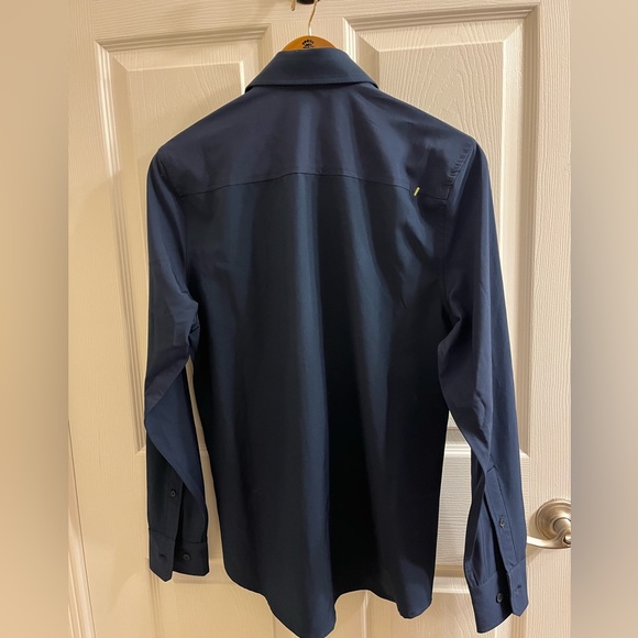 Kenneth Cole Navy long sleeve shirt - Picture 5 of 7